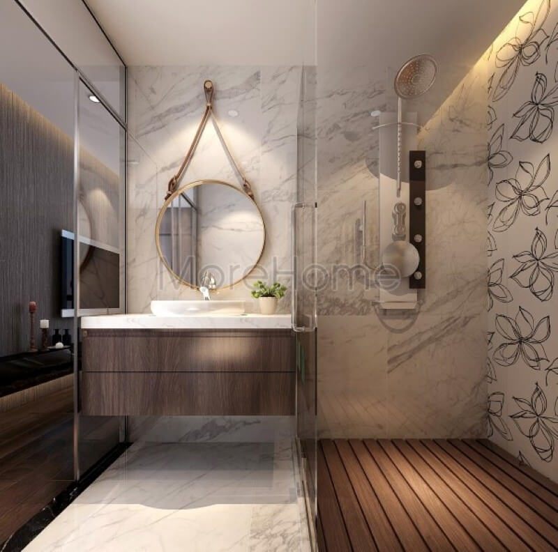 Thiết kế phòng tắm chung cư